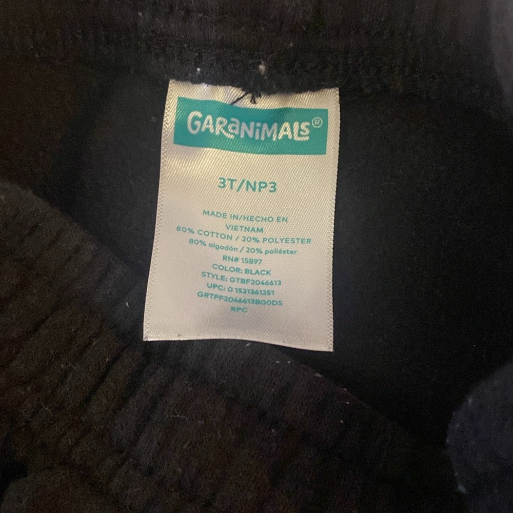 ♥️  GARANIMALS 3T Boys Sweatpants - Picture 2 of 2